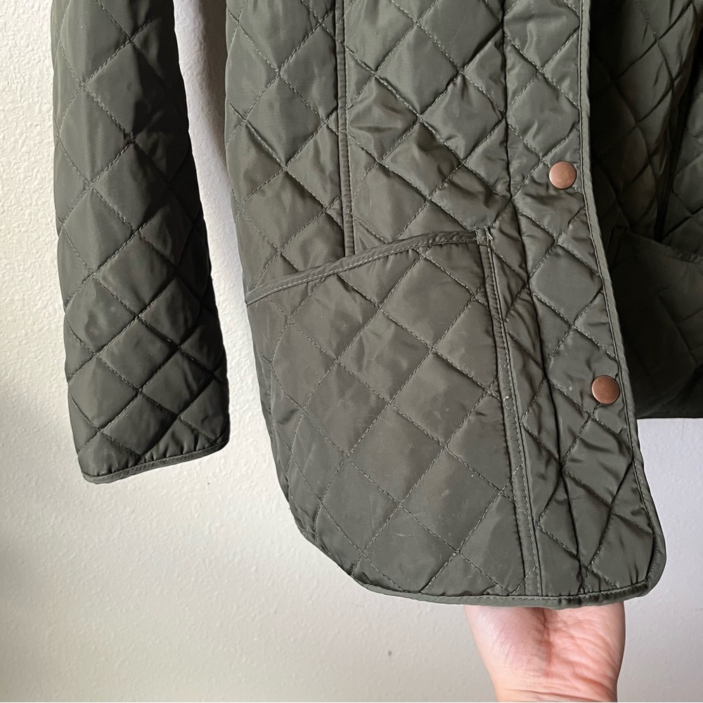 G.H. Bass & Co. Olive Quilted Jacket - Picture 3 of 10